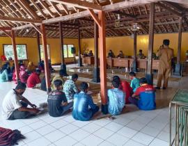 Pembukaan Pelatihan Limbah Bambu Oleh Disperindag Provinsi D.I.Y